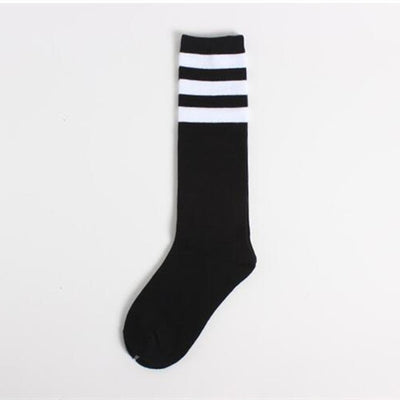 3 Three Stripes Socks Women Men Cotton