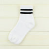 3 Three Stripes Socks Women Men Cotton