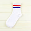 3 Three Stripes Socks Women Men Cotton