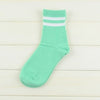 3 Three Stripes Socks Women Men Cotton