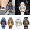 Women Leather Band  Quartz Analog Wrist Watch