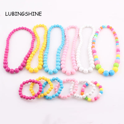 NEW Candy Color Children Necklace Jewelry