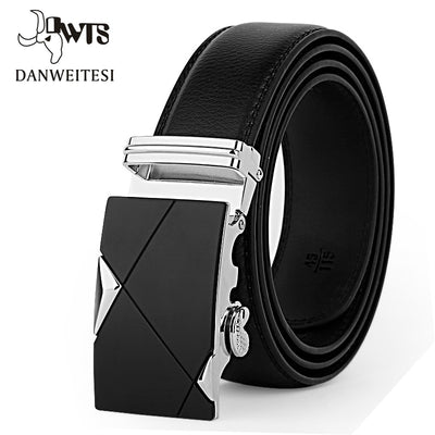 [DWTS]Men Belt Male Genuine Leather Strap Belts