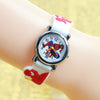 3D Rubber Strap Spiderman Children Watch