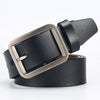 male genuine leather strap belt