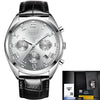 Top Brand Luxury Waterproof 24 Hour Date Quartz Clock