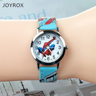 JOYROX Spiderman Pattern Children Watches