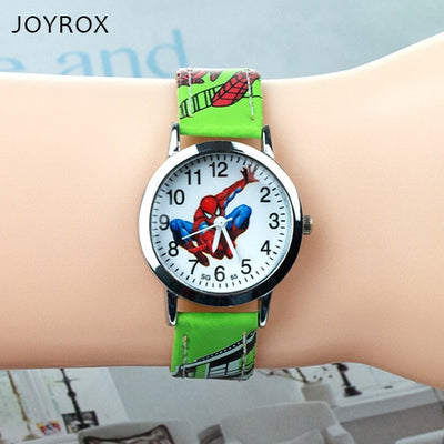 JOYROX Spiderman Pattern Children Watches