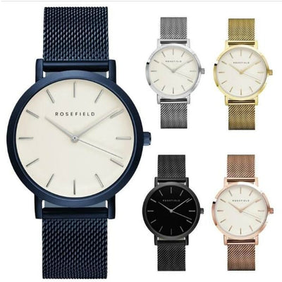 ROSEFIELD Mesh Stainless Steel Watches