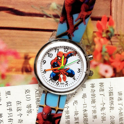 2019 Spiderman Children Watches Cartoon Child Watch Boys