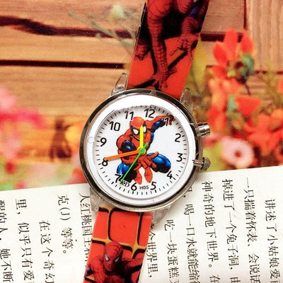 2019 Spiderman Children Watches Cartoon Child Watch Boys