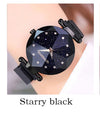 Luxury ladies watch magnet stainless steel