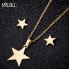 SMJEL Stainless Steel Mickey Necklace Women Jewelry