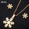 SMJEL Stainless Steel Mickey Necklace Women Jewelry