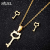 SMJEL Stainless Steel Mickey Necklace Women Jewelry