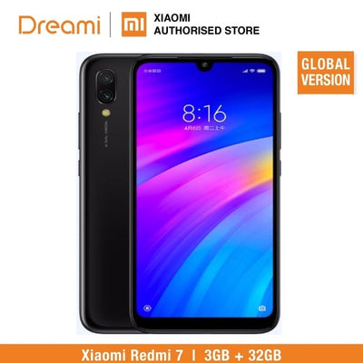 Global Version Xiaomi Redmi 7 32GB ROM 3GB RAM