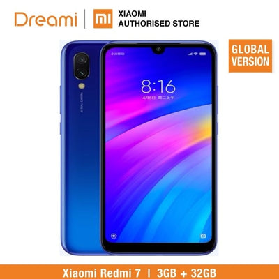 Global Version Xiaomi Redmi 7 32GB ROM 3GB RAM