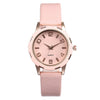 Women Fashion Casual PU Leather Strap Ladies Watch