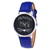 Women Fashion Casual PU Leather Strap Ladies Watch