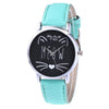 Women Fashion Casual PU Leather Strap Ladies Watch