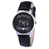 Women Fashion Casual PU Leather Strap Ladies Watch