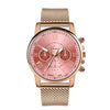 Stainless Steel Mesh Women's Quartz Wristwatches