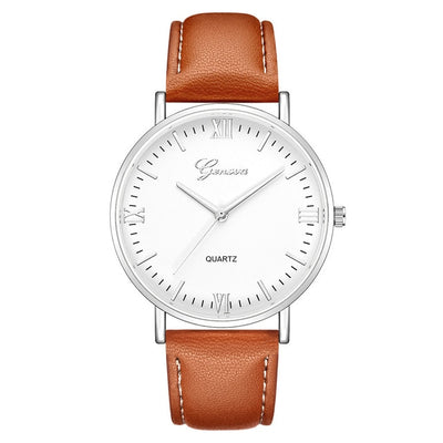 Luxury Business Unisex Women Ladies wrist Watch