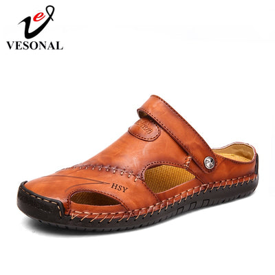 Summer Genuine Leather Out door Shoes