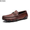 size 38-47 Men's genuine Leather Casual Shoes