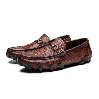 size 38-47 Men's genuine Leather Casual Shoes