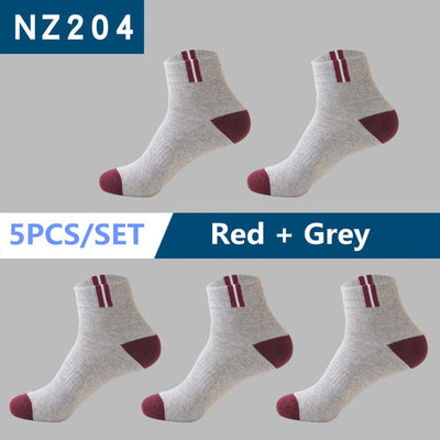 Free Shipping 5pairs / lot Men Cotton Socks