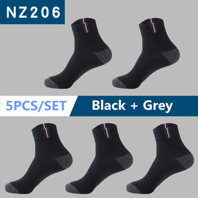 Free Shipping 5pairs / lot Men Cotton Socks