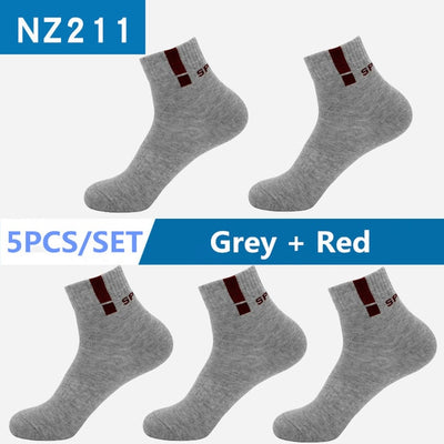 Free Shipping 5pairs / lot Men Cotton Socks