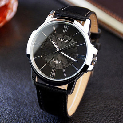 2019 Wristwatch Male Clock Yazole Quartz Watch Men