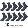 10 Pairs/Lot Men Bamboo Fiber Socks