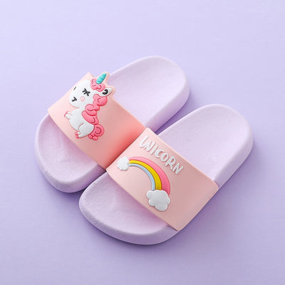 Mini Melissa Unicorn Boys Girls Slippers