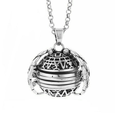 Pendant Memory Floating Expanding Photo Locket Necklace