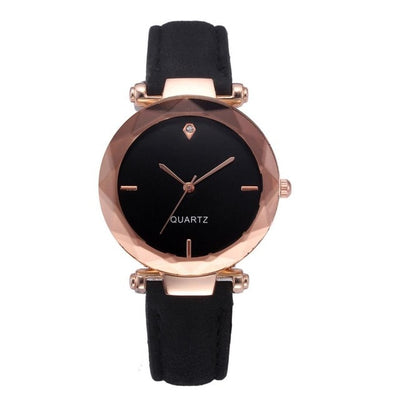 Fashion Women Leather Casual Watch