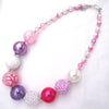 New Model child chunky beads necklaces