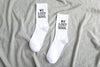 men's white black socks