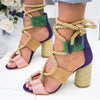 Women Sandals Lace Up Summer Shoes