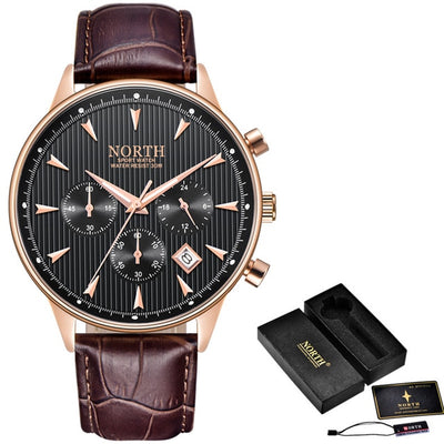 Relogio Masculino Luxury Brand NORTH Men Watches