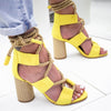 Women Sandals Lace Up Summer Shoes