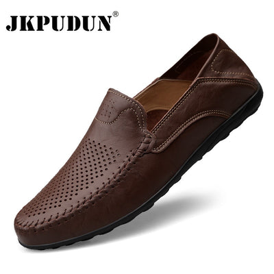 Genuine Leather Men Casual Shoes