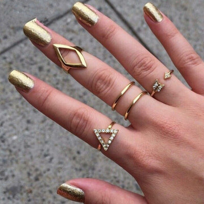 2019 Hot Fashion Multi Piece Women's Ring Sets