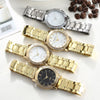 Reloj Mujer Women Stainless Steel Bracelet watch