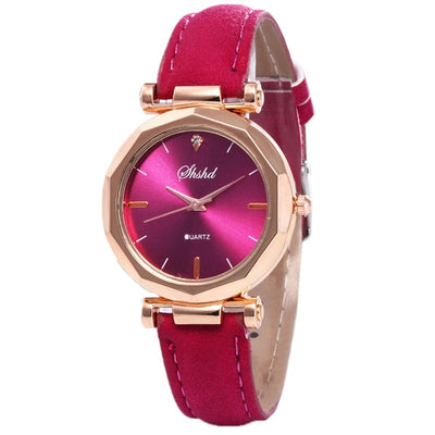 saatleri Quartz leather Wrist watches