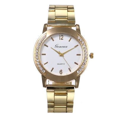 Reloj Mujer Women Stainless Steel Bracelet watch