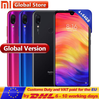 Global Version Xiaomi Redmi Note 7 4GB 64GB Smartphone