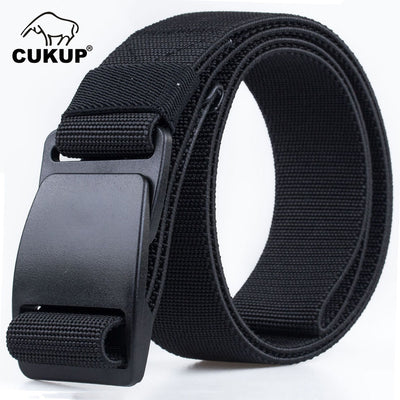 CUKUP Men's 2019 New Brand Plastic Steel Buckle Belt